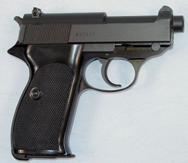 Walther P38K, a short-barreled version of P4 produced for KSK during early 1980s.