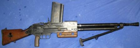 MAC Mod. 1924/29 light machine gun, right side.