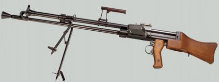 Swedish Knorr-Bremse Kg. m/40 light machine gun, caliber 6.5mm.
